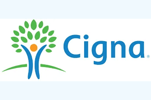 Cigna brand symbol with leaves